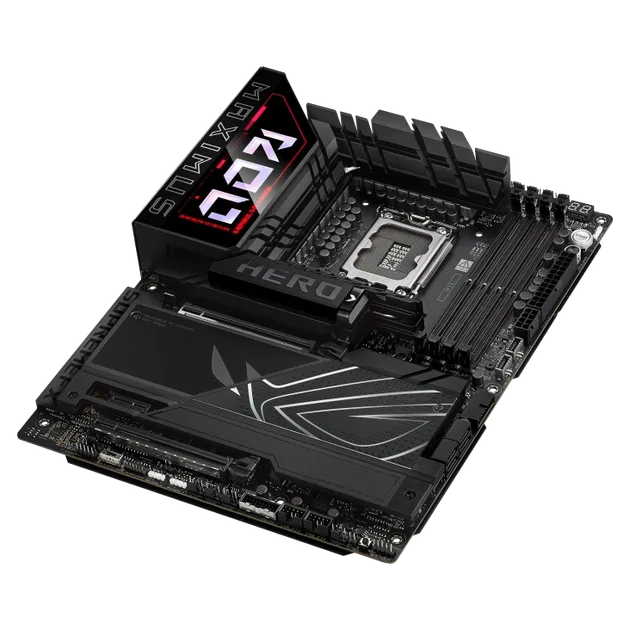 ASUS ROG MAXIMUS Z890 HERO (s1851, Intel Z890, vedere laterală