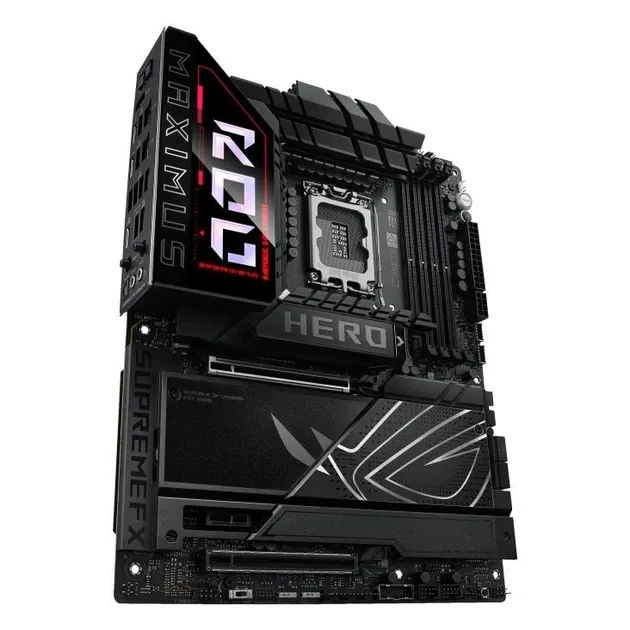 ASUS ROG MAXIMUS Z890 HERO, 4×DDR5, vedere alternativă