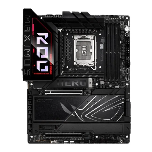 ASUS ROG MAXIMUS Z890 HERO, 4×DDR5, vedere laterală