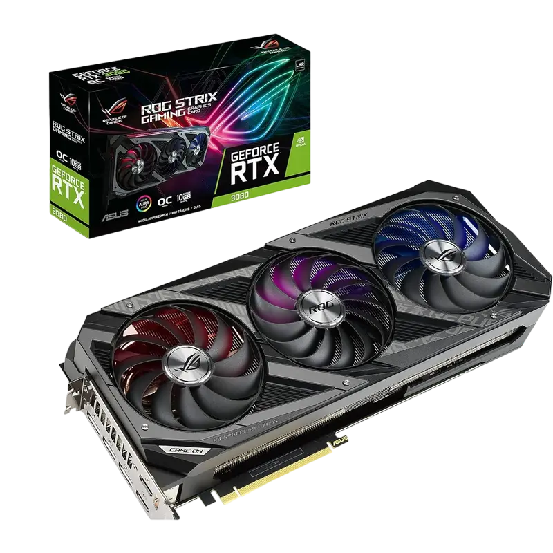 ASUS RTX3080 10GB GDDR6X ROG Strix Gaming OC V2 (ROG-STRIX-RTX3080-O10G-V2-GAMING)