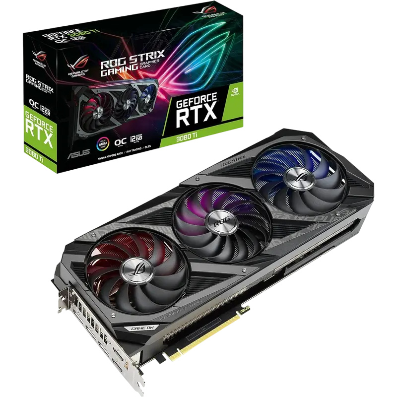 ASUS RTX3080Ti 12GB GDDR6X ROG Strix Gaming OC (ROG-STRIX-RTX3080TI-O12G-GAMING)