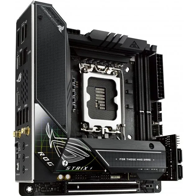 Asus ROG STRIX Z690-I GAMING WIFI, vedere laterală