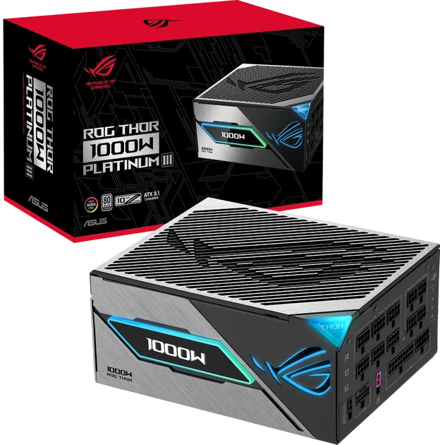 ASUS ROG THOR 1000W 80+ Platinum (ROG-THOR-1000P3-GAMING)