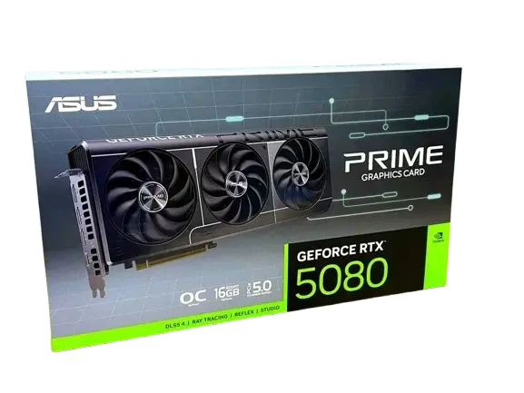 ASUS RTX 5080 PRIME OC 16GB GDDR7 (256bit) PRIME-RTX5080