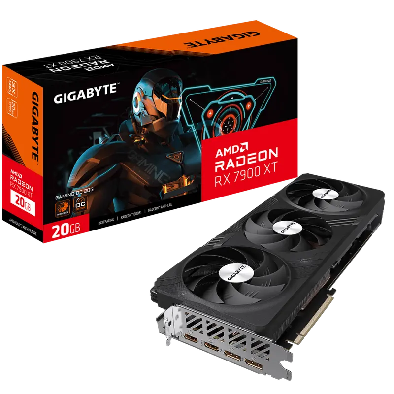 VGA Gigabyte Radeon RX 7900 XT 20GB GDDR6 Gaming OC (GV-R79XTGAMING OC-20GD)