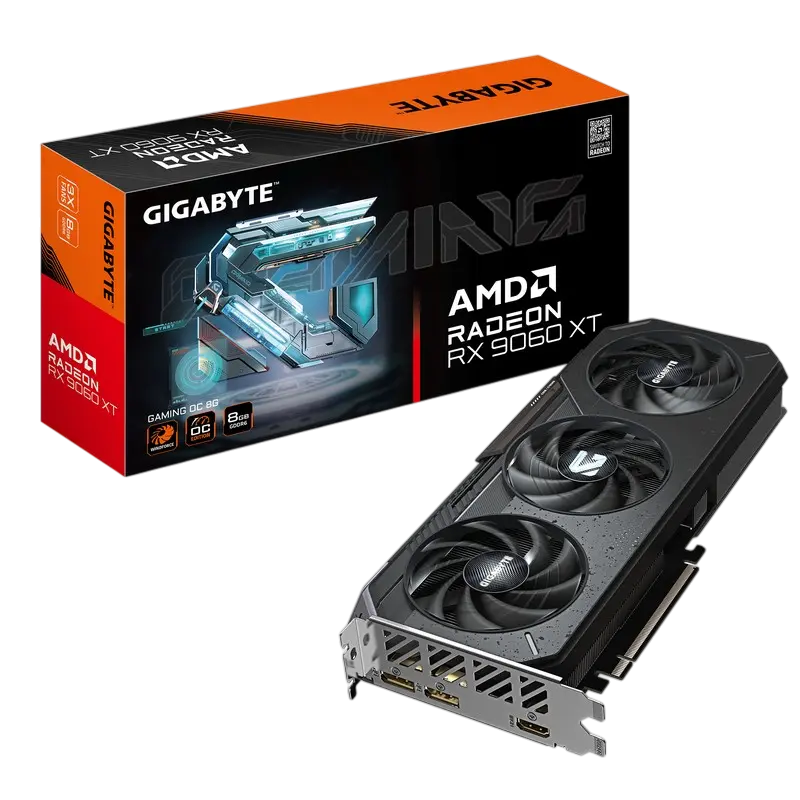 VGA Gigabyte Radeon RX 9060 XT 8GB GDDR6 Gaming OC (GV-R9060XTGAMING OC-8GD)