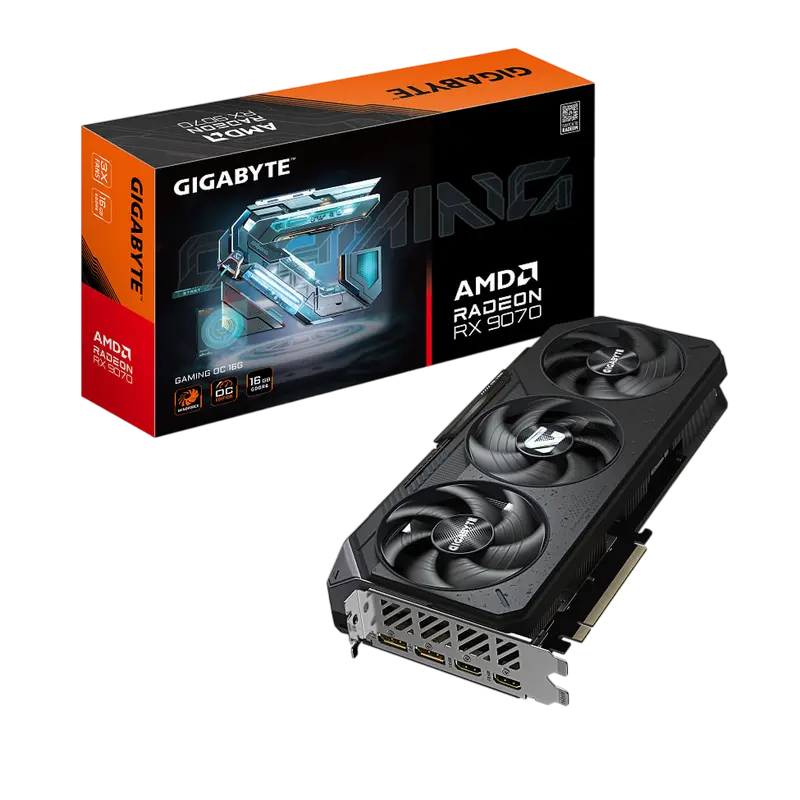 VGA Gigabyte Radeon RX 9070 16GB GDDR6 Gaming OC (GV-R9070GAMING OC-16GD)