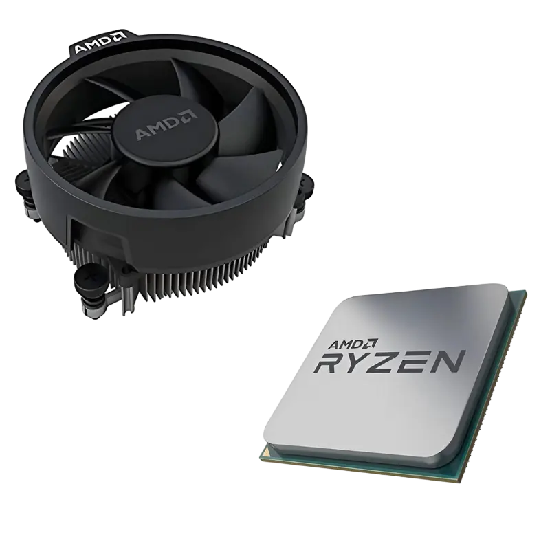 APU AMD Ryzen 5 3400G (3.7-4.2GHz, 4C/8T,L2 2MB,L3 4MB,12nm, Vega 11 Graphics, 65W), AM4, OEM+Cooler