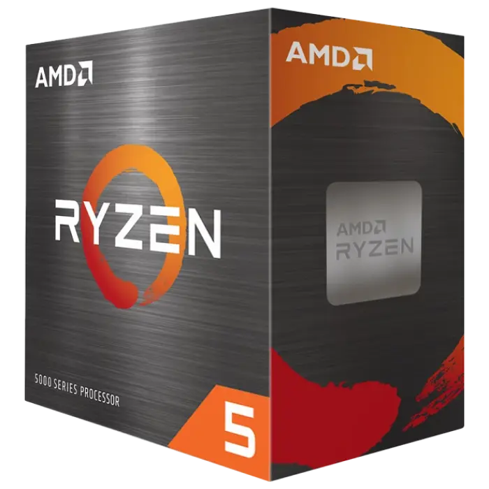 CPU AMD Ryzen 5 5600 (3.5-4.4GHz, 6C/12T, L2 3MB, L3 32MB, 7nm, 65W), Socket AM4, Box