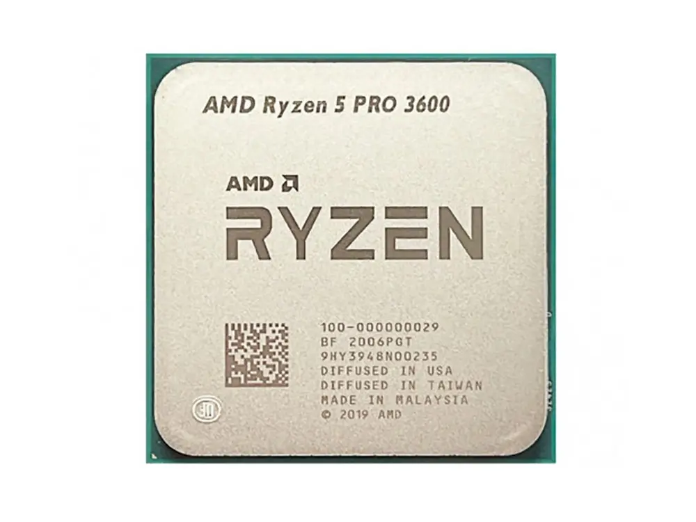CPU AMD Ryzen 5 PRO 3600 (3.6-4.2GHz, 6C/12T, L2 3MB, L3 32MB, 7nm, 65W), Socket AM4, Tray