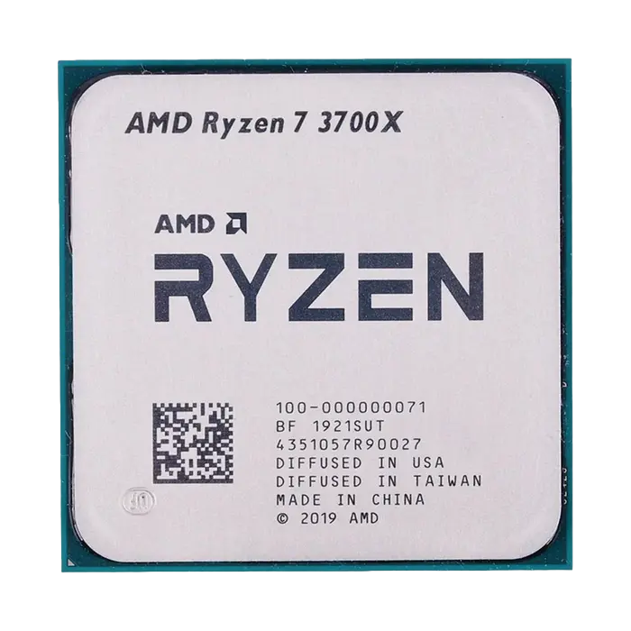 CPU AMD Ryzen 7 3700X (3.6-4.4GHz, 8C/16T, L2 4MB, L3 32MB, 7nm, 65W), Socket AM4, Tray
