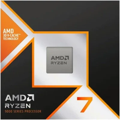 AMD Ryzen 7 9850X3D (100-100001973WOF), 8C/16T, vedere laterală