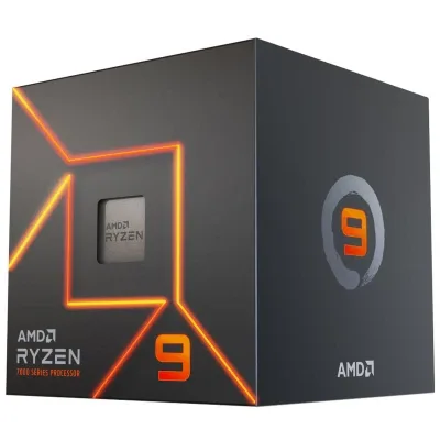 AMD Ryzen 9 7900 (100-100000590BOX), 12C/24T, vedere laterală