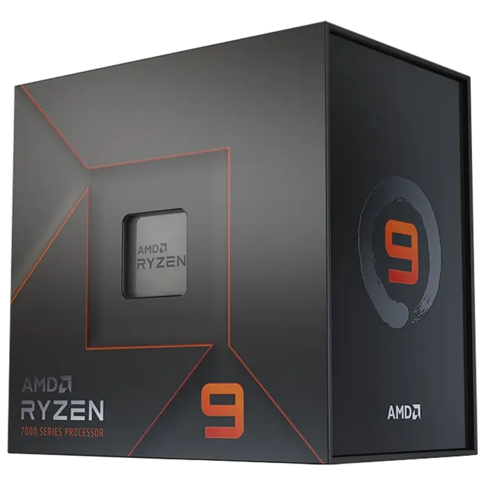 CPU AMD Ryzen 9 7900X (4.7-5.6GHz, 12C/24T, L2 12MB, L3 64MB, 5nm, 170W), Socket AM5, Rtl