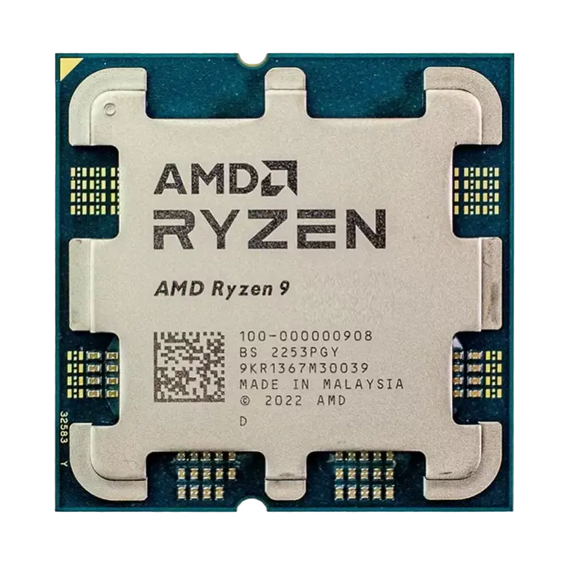 CPU AMD Ryzen 9 7900X3D (4.4-5.6GHz, 12C/24T, L2 12MB, L3 128MB, 5nm, 120W), Socket AM5, Tray