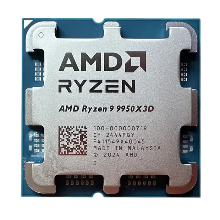 CPU AMD Ryzen 9 9950X3D (4.4-5.7GHz, 16C/32T, L2 16MB, L3 128MB, 5nm, 170W), Socket AM5, Tray