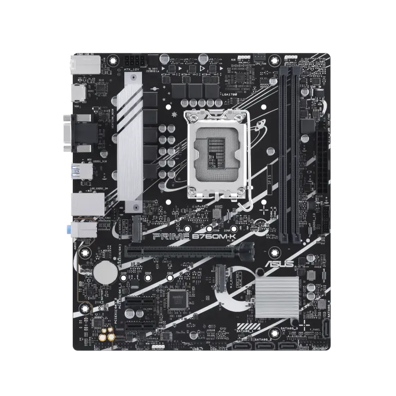 ASUS S1700 ASUS PRIME B760M-K mATX