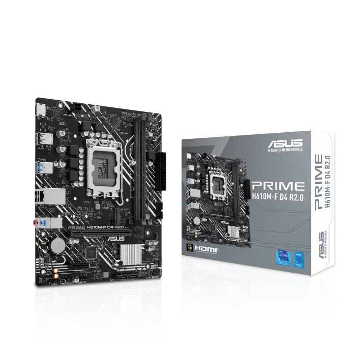 ASUS S1700 ASUS PRIME H610M-F D4 R2.0 mATX