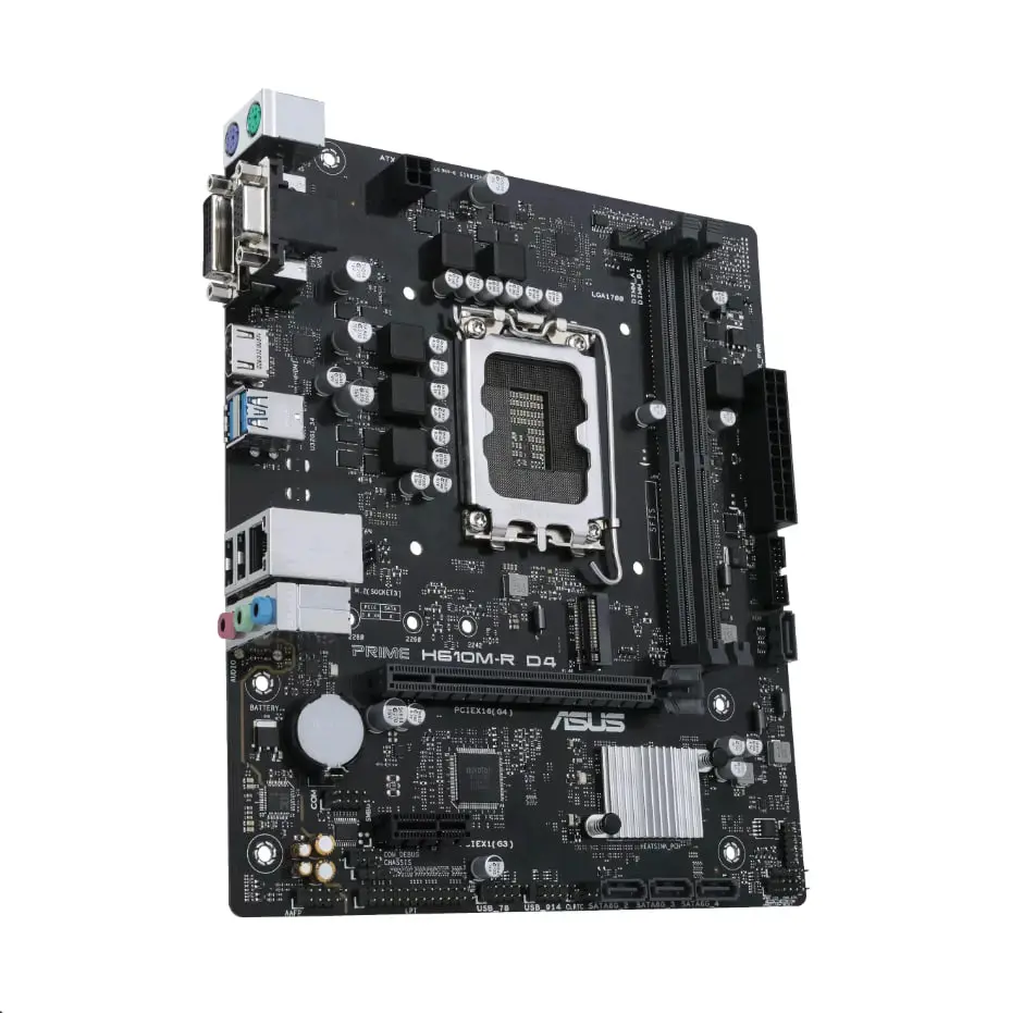 ASUS S1700 ASUS PRIME H610M-R D4-SI mATX