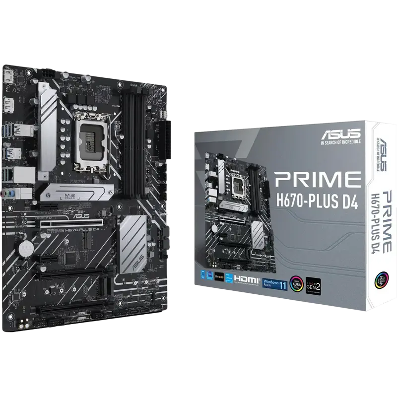 ASUS S1700 ASUS PRIME H670-PLUS D4 ATX