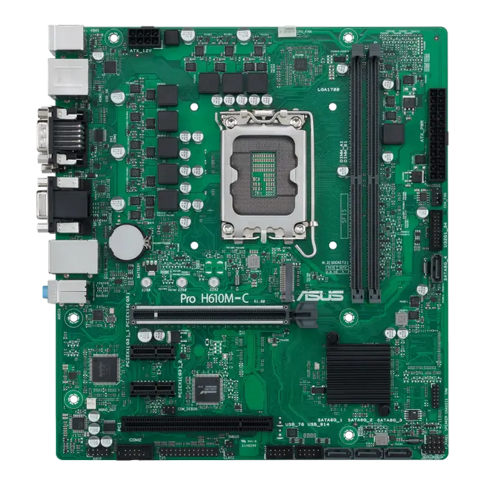 ASUS S1700 ASUS PRO H610M-C-CSM mATX