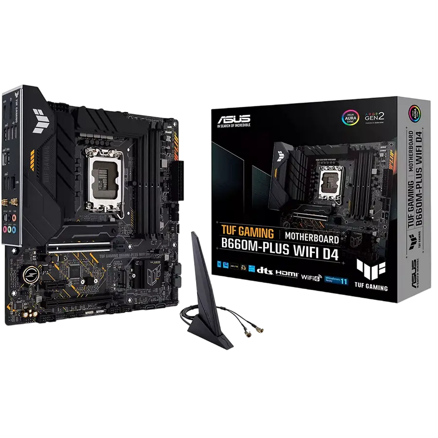 ASUS S1700 ASUS TUF GAMING B660-PLUS WIFI D4 ATX