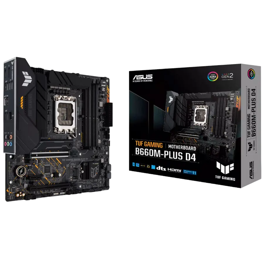 ASUS S1700 ASUS TUF GAMING B660M-PLUS D4 mATX