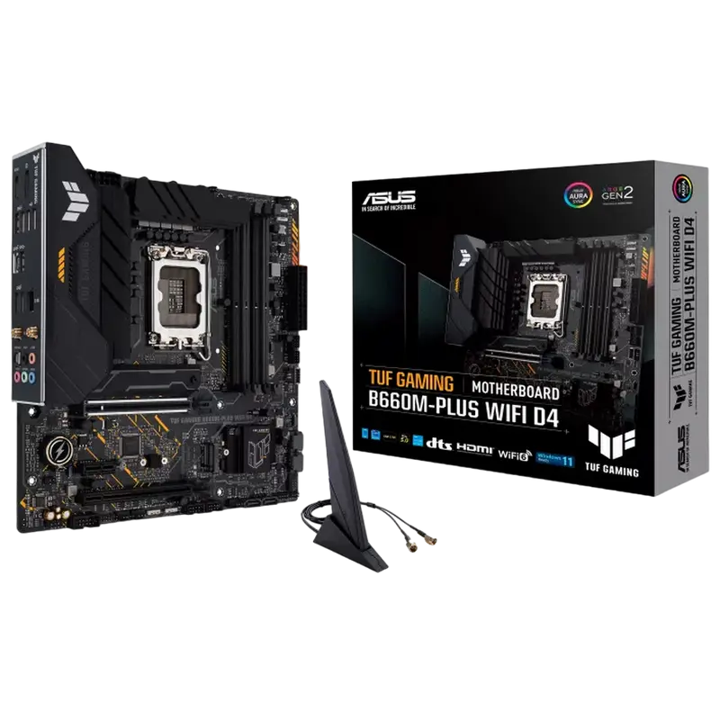 ASUS S1700 ASUS TUF GAMING B660M-PLUS WIFI D4 mATX