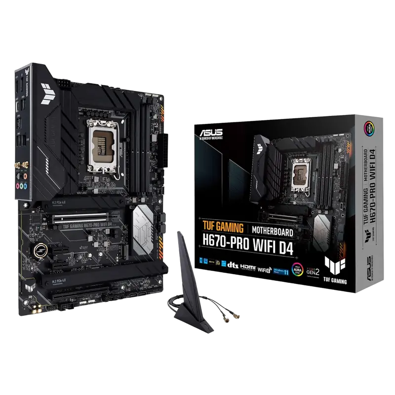 ASUS S1700 ASUS TUF GAMING H670-PRO WIFI D4 ATX
