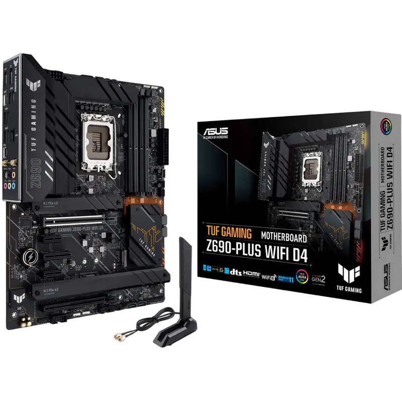 ASUS S1700 ASUS TUF GAMING Z690-PLUS WIFI D4 ATX