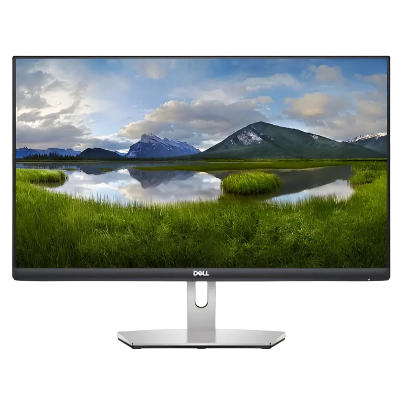 23.8" DELL S2421H, Black/Silver, IPS, 1920x1080, 75Hz, FreeSync, 4ms, 250cd, HDMI+AudioOut, Speakers