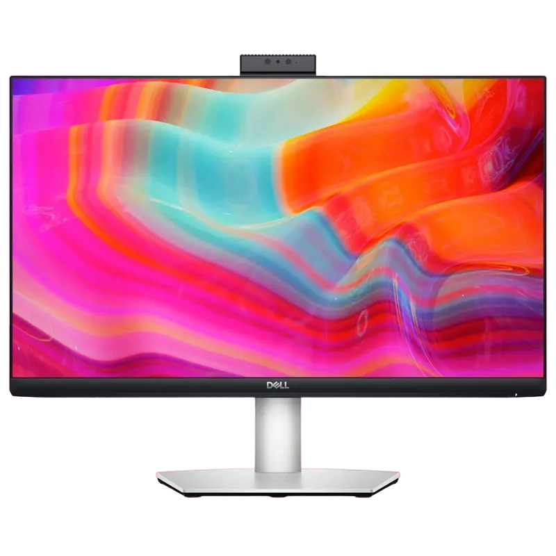 23.8" DELL S2422HZ, Black,IPS,1920x1080,75Hz,4ms,250cd,CR1000:1,HDMI+DP+USB+TypeC,WebCam,Spkrs,Pivot
