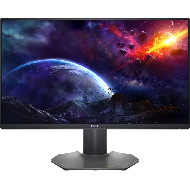 24.5" DELL S2522HG, Black, IPS, 1920x1080, 240Hz, G-Sync+FreeSync, 1ms, 400cd, HDMI+DP+USB, Pivot