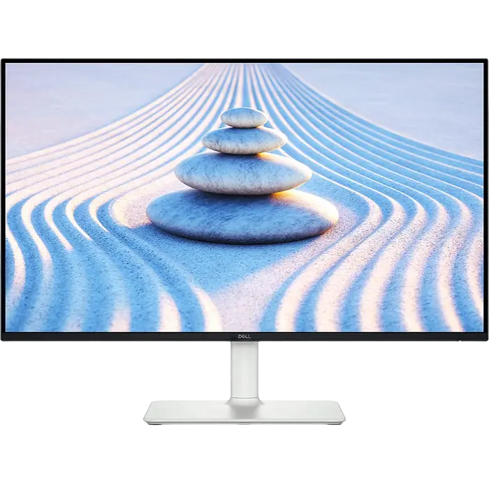 27" DELL S2725HS, Silver, IPS, 1920x1080, 100Hz, 4ms, 300cd, CR1500:1, HDMI, Spkrs, Pivot