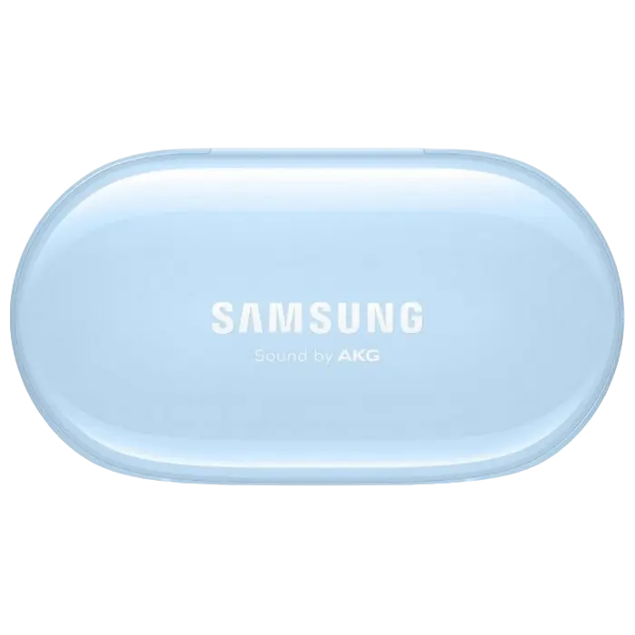 Căști Samsung Galaxy Buds+ albastre R175, vedere laterală