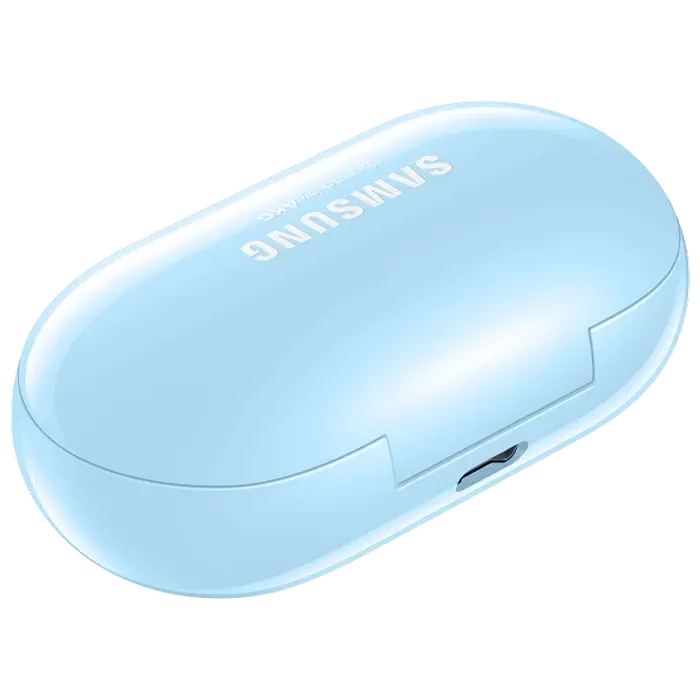 Căști Samsung Galaxy Buds+ albastre R175, vedere posterioară