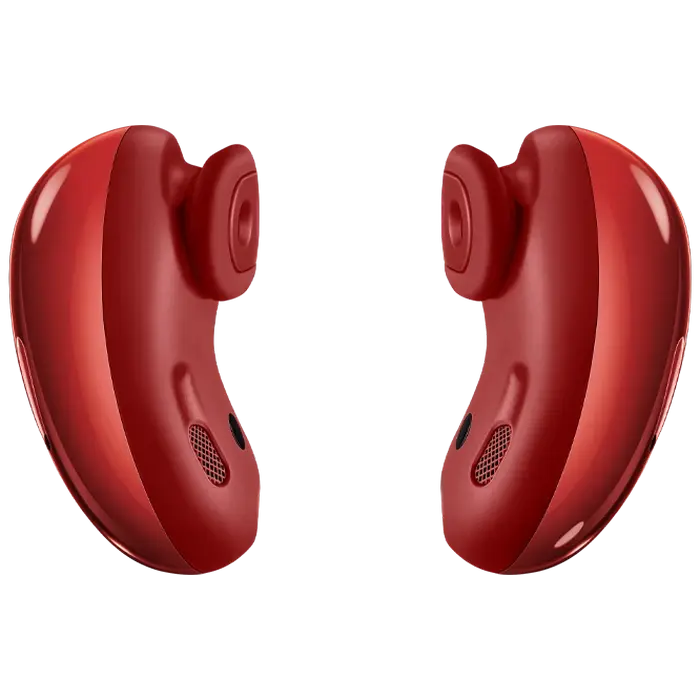 Casti true wireless Samsung Galaxy Buds Live, rosu, detaliu interfață