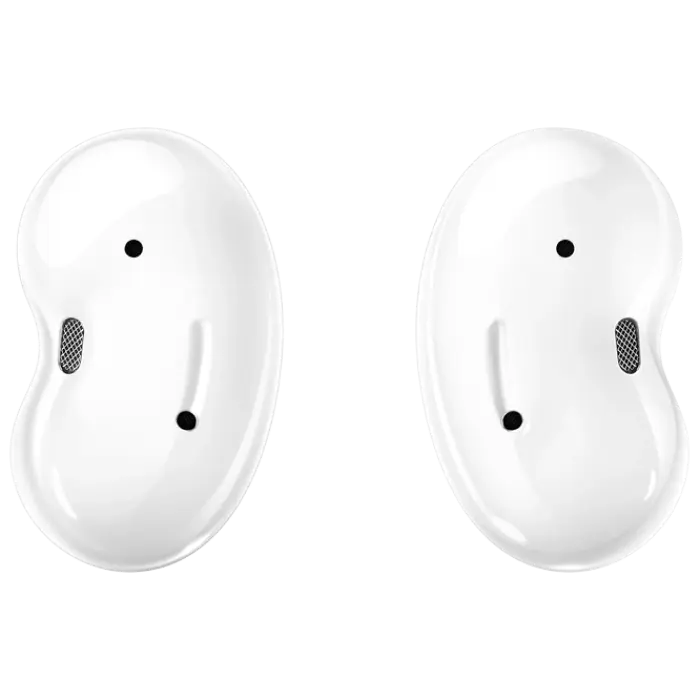 Casti true wireless Samsung Galaxy Buds Live alb, vedere posterioară