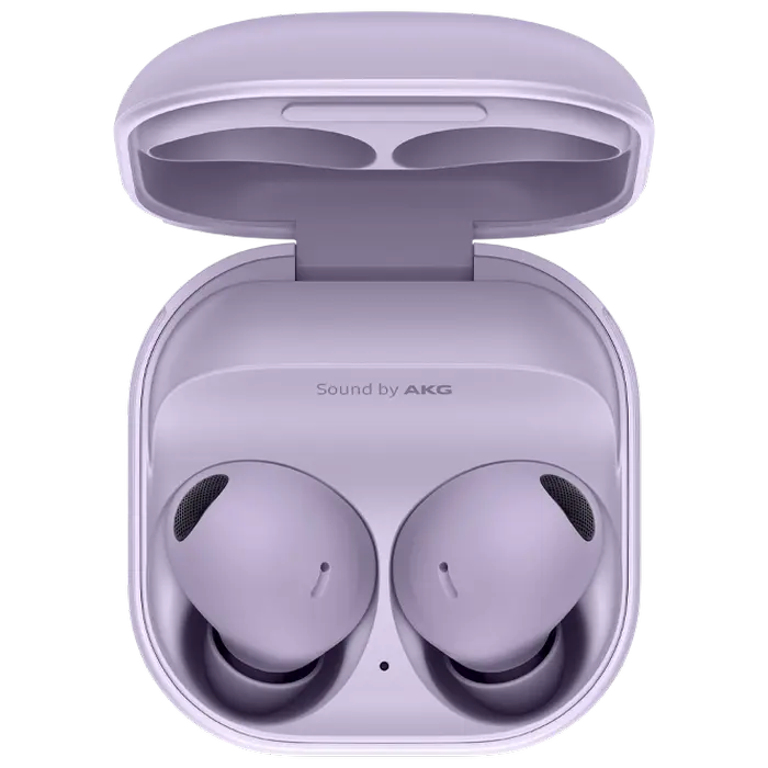 Căști Samsung Galaxy Buds 2 Pro SM-R510 Light Violet, vedere posterioară