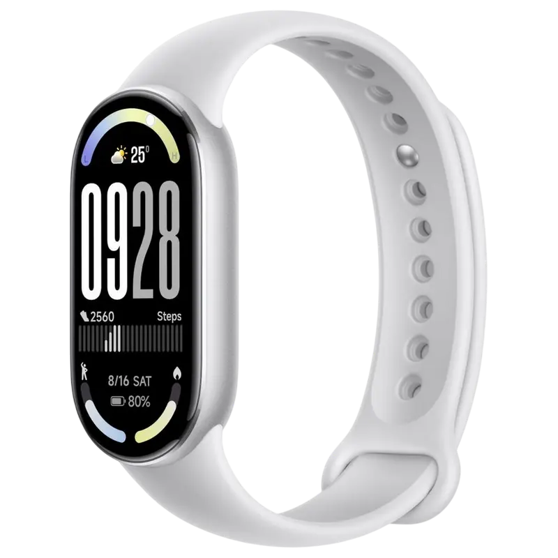Xiaomi Smart Band 10, Glacier Silver