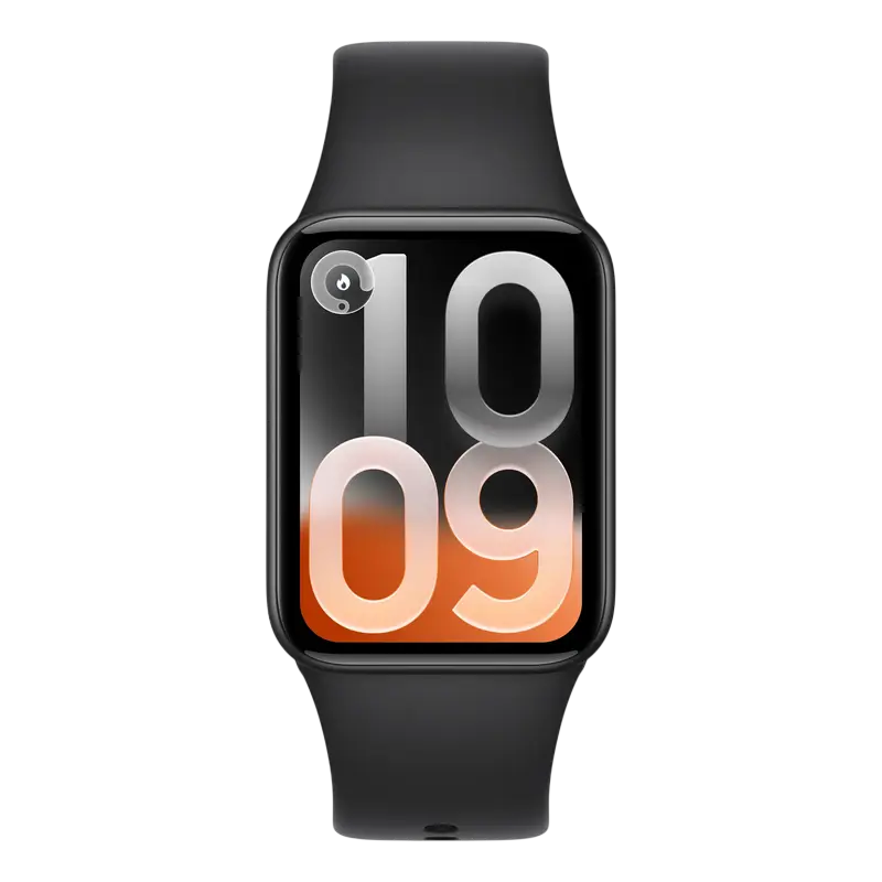 Brățară inteligentă Xiaomi Smart Band 10 Pro Negru, vedere laterală