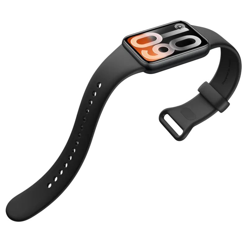 Brățară inteligentă Xiaomi Smart Band 10 Pro Negru, vedere posterioară