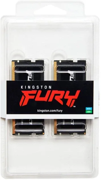 Kingston Fury SODIMM DDR5-4800 32768MB PC5-38400 (Kit of, vedere laterală