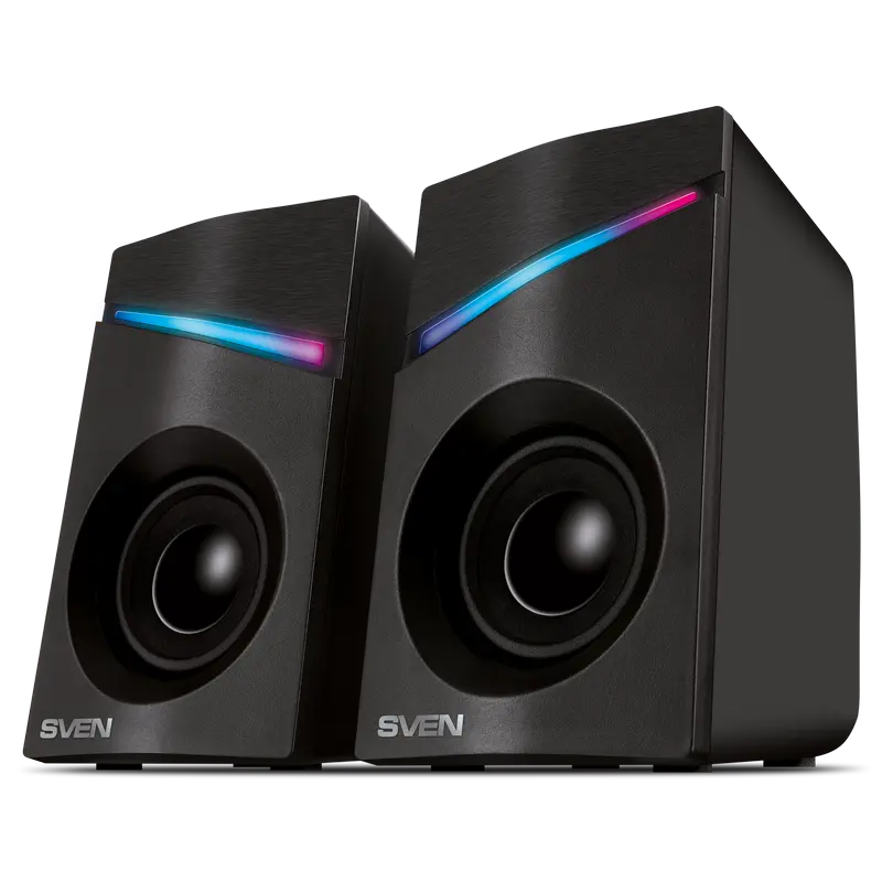 Speakers SVEN "305" Black, 6w, USB power / DC 5V / light