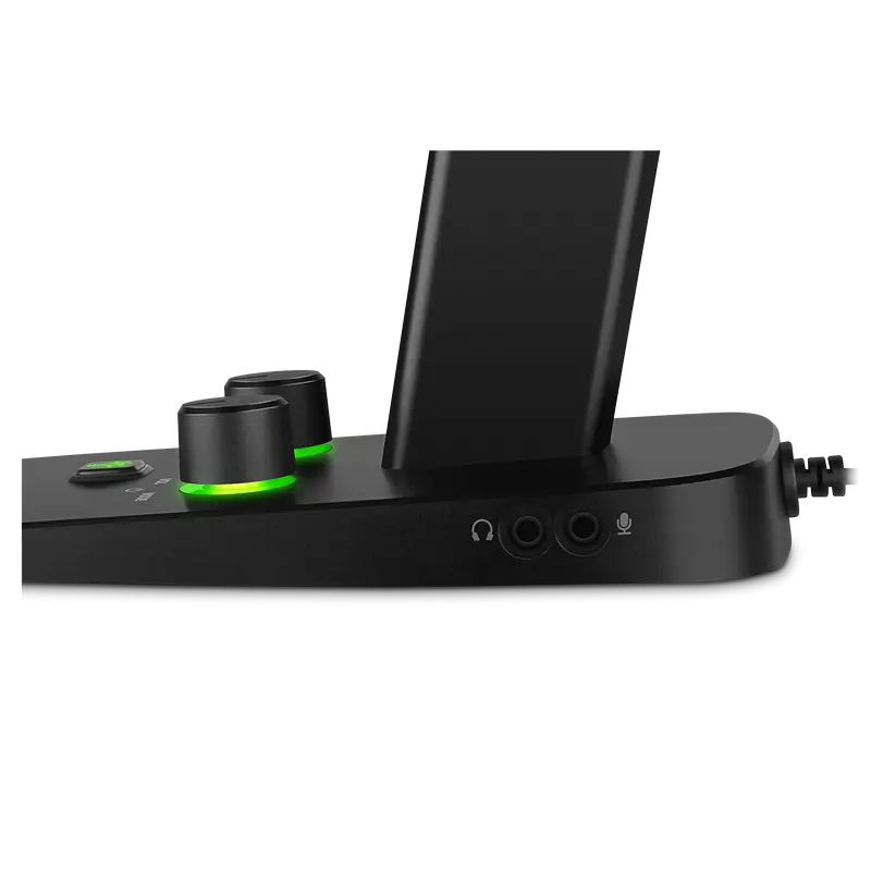 Boxe SVEN G600 30 W Negru cu iluminare RGB si Bluetooth, vedere posterioară