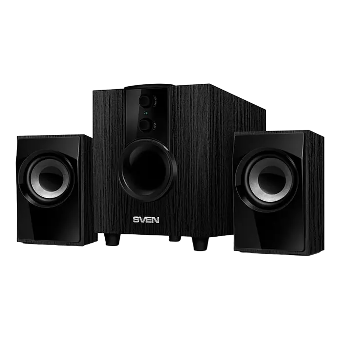 Speakers SVEN "MS-107" Black, 10w / 5w + 2x2.5w / 2.1