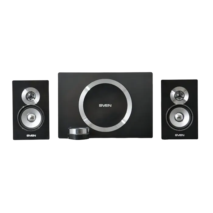 Speakers SVEN "MS-1085" Black / Silver, 46w / 20w + 2x13w / 2.1