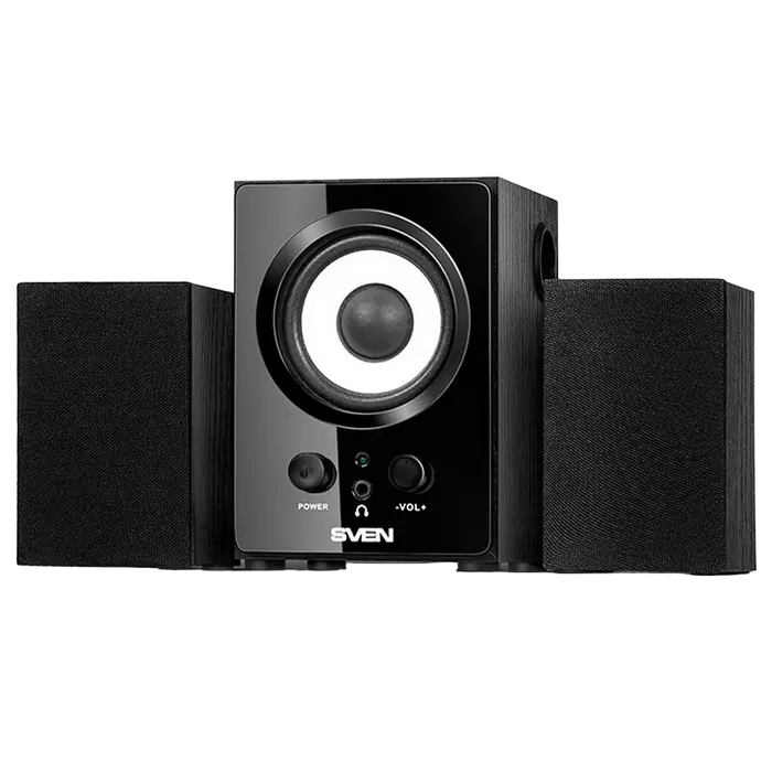 Speakers SVEN "MS- 80" Black, 7w / 5w + 2x1w / 2.1