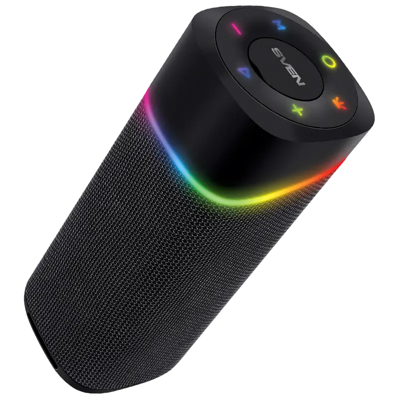 Speakers SVEN "PS-155" 10 W, TWS, Bluetooth, FM, USD, 1800mA*h, Black