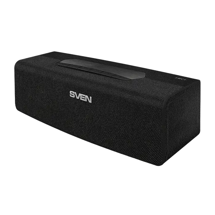 Speakers SVEN "PS-192", Black, 16W, Bluetooth, FM, USB, microSD, 2400mA*h